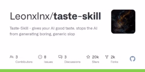Taste-Skill