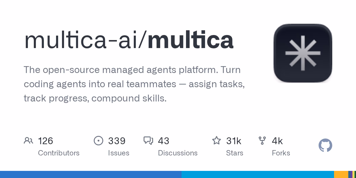 智能体管理平台 Multica 正式发布