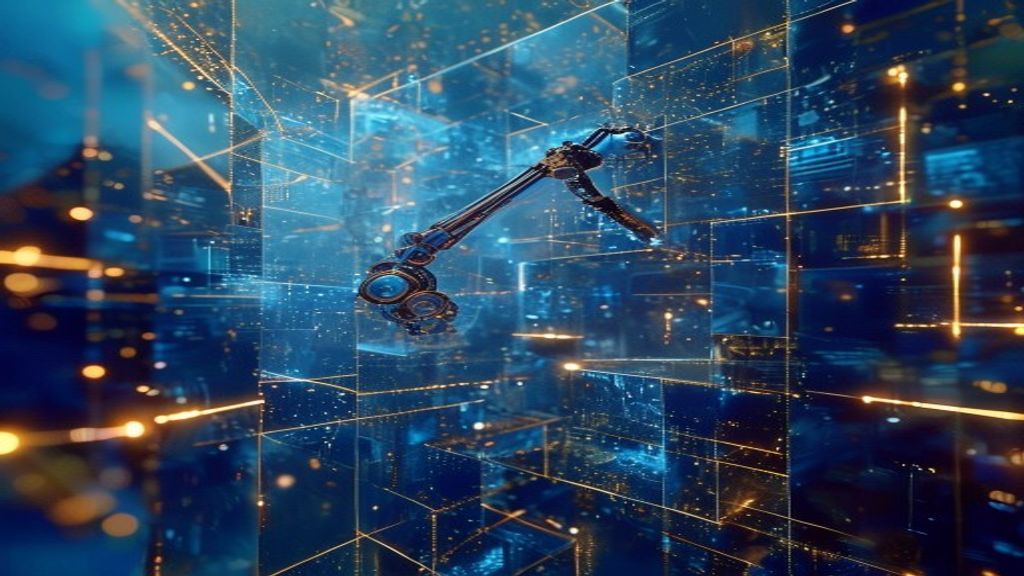 眸深智能世界动作模型架构示意图
